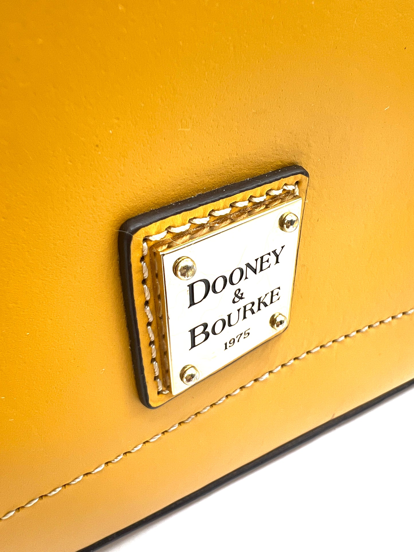 Dooney & Bourke Beacon Slip Tote – Dandelion Mustard Leather