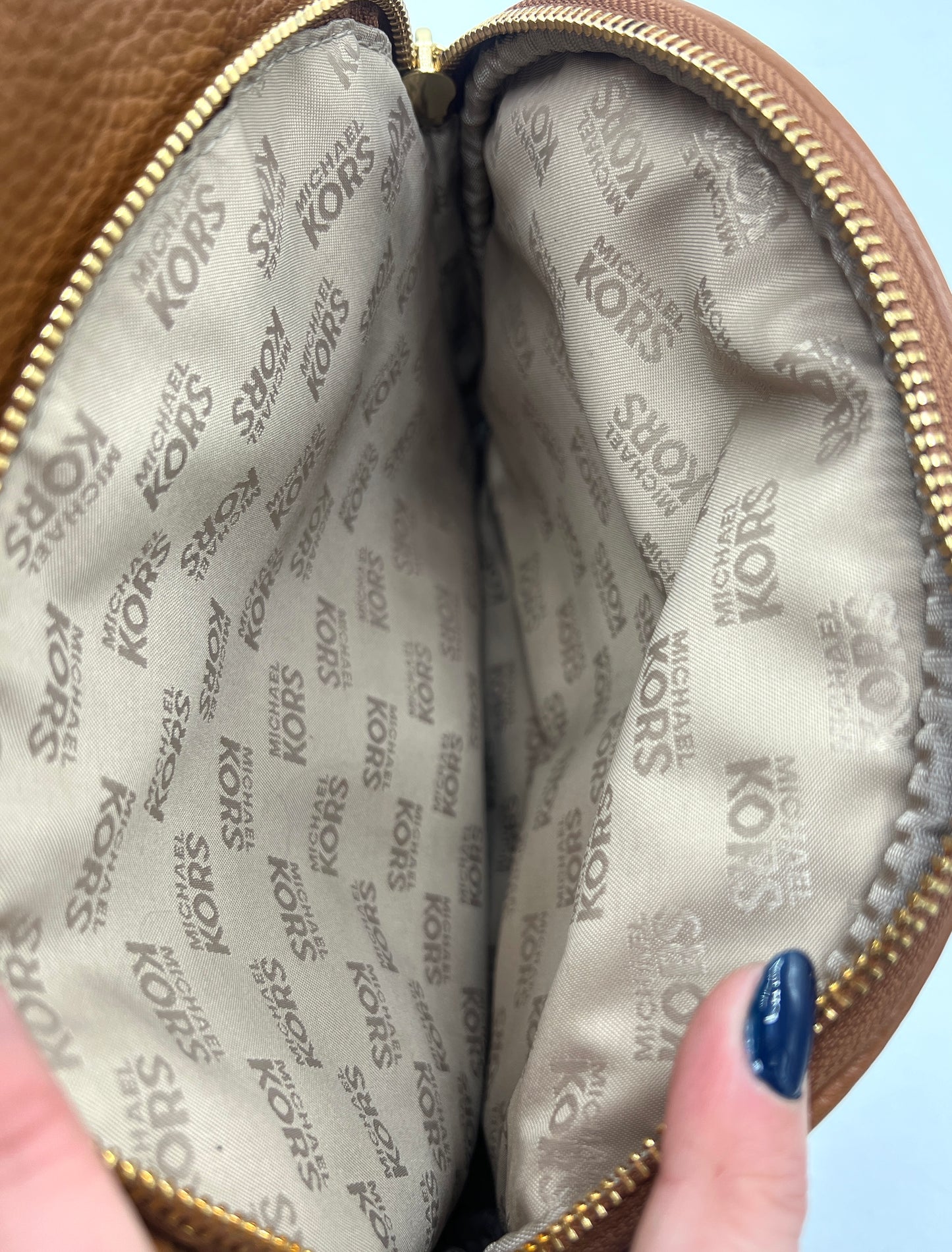 Michael Kors Abbey Medium Studded Backpack