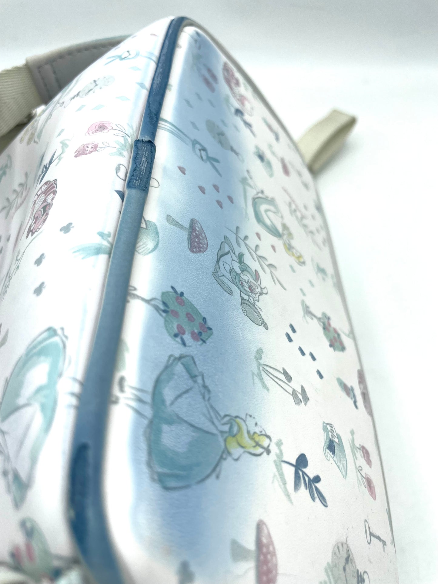 Loungefly Disney Alice in Wonderland White Floral Wonderland Mini Backpack *CLEARANCE*