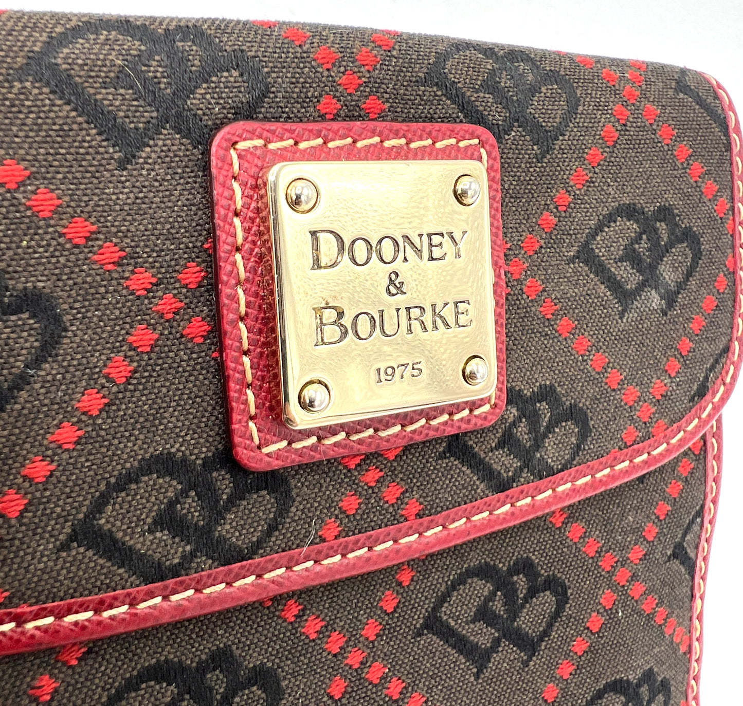 Dooney & Bourke Signature Card Wallet