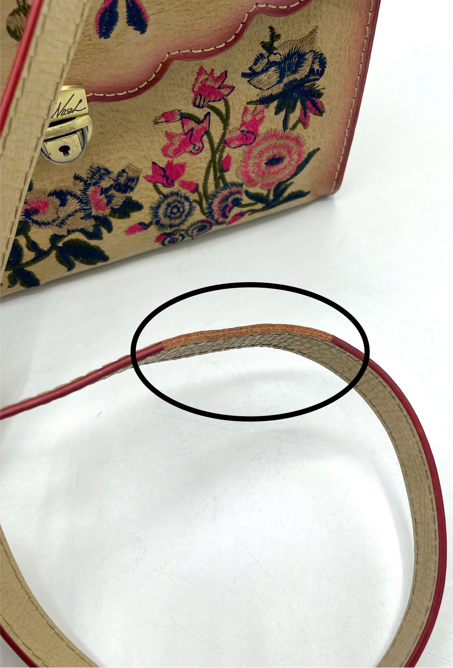Patricia Nash Prairie Rose Embroidery Simona Satchel