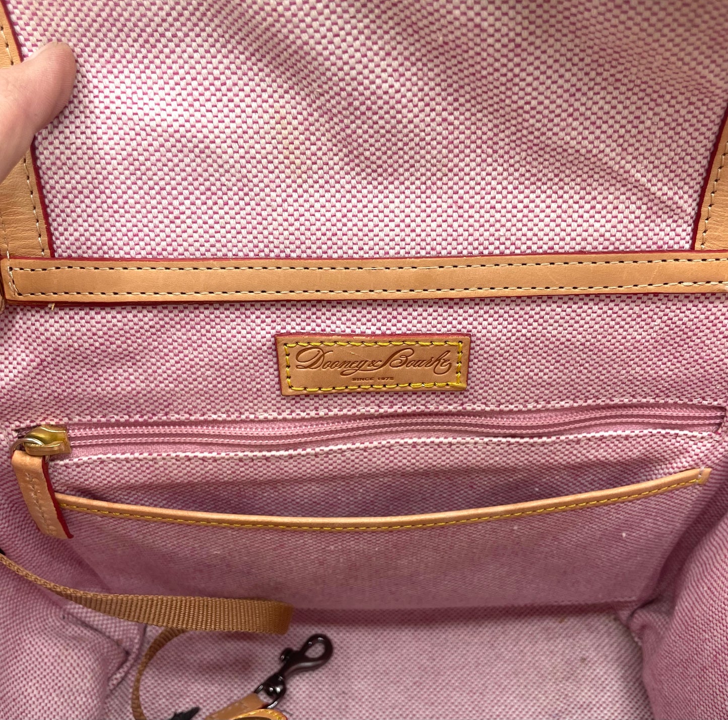 Dooney & Bourke Hibiscus Floral Janine Satchel