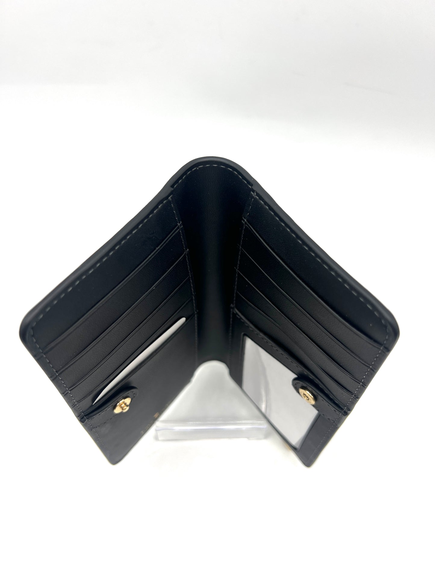Kate Spade Madison Large Slim Wallet – Black Saffiano Leather
