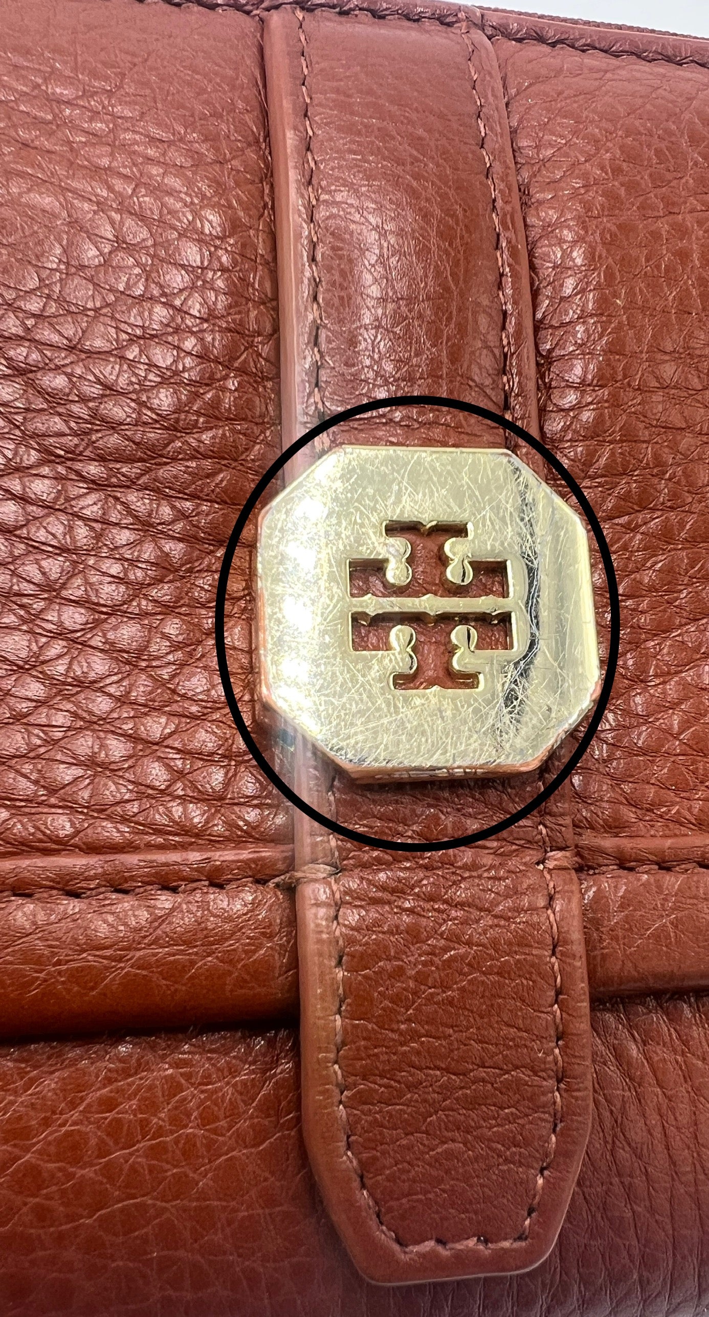 Tory Burch Clay Zip Continental Wallet