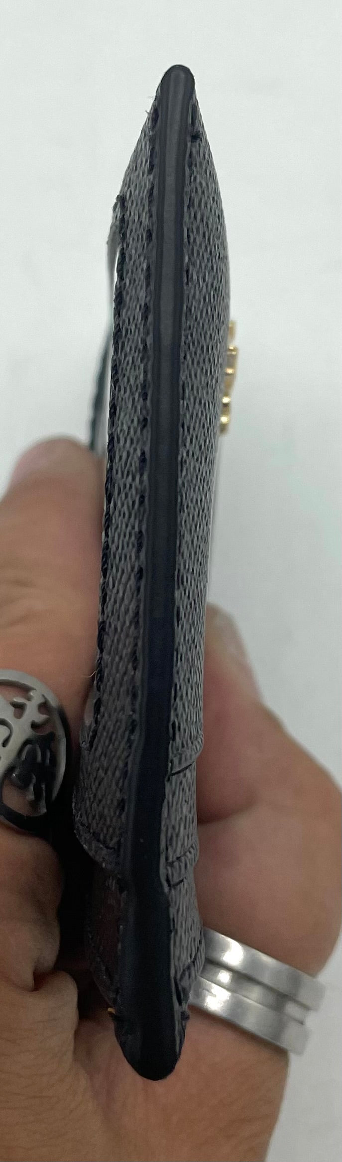 Coach Mini Skinny ID Case - Black