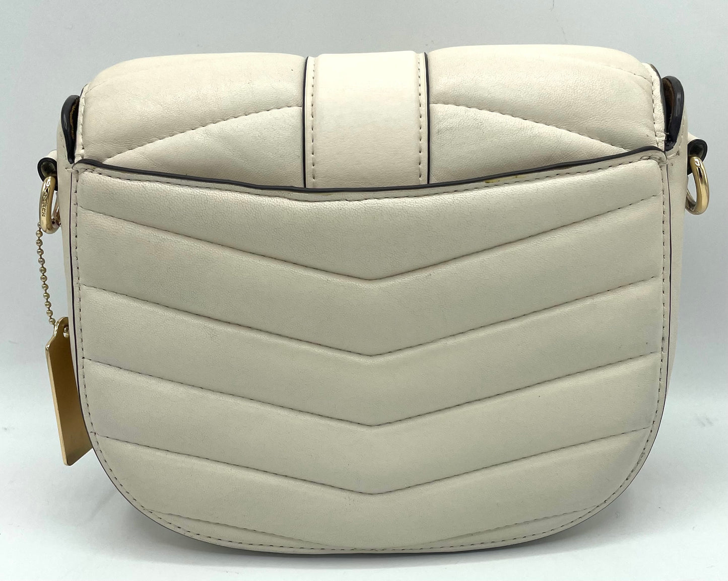 Coach Quilted Georgie Saddle Crossbody