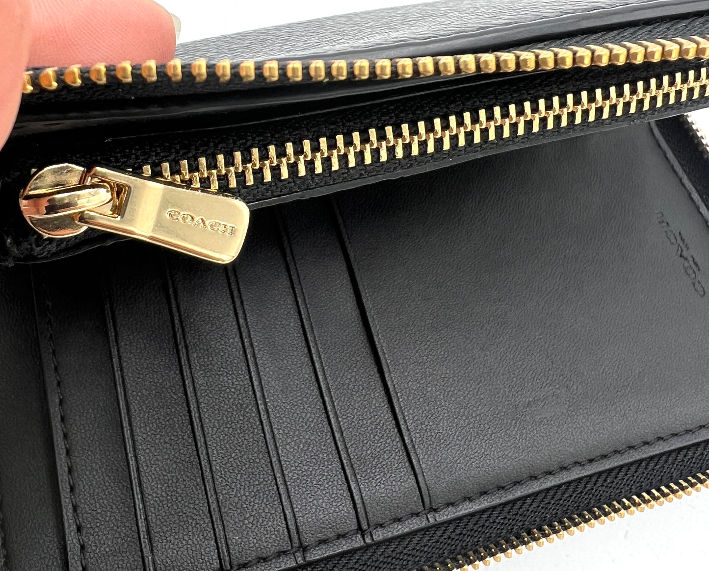 Coach Slim Zip Wallet