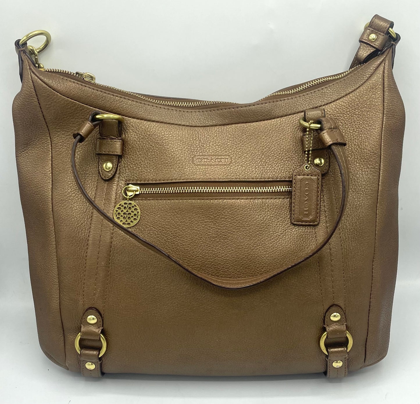Coach Alexandra Leather Convertible Hobo