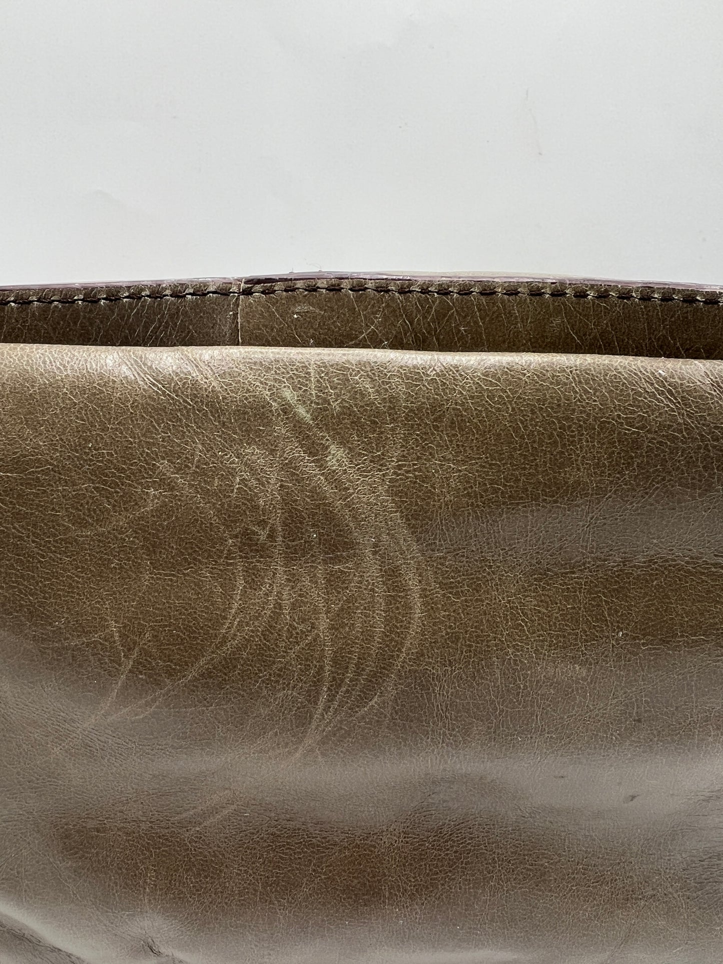 HOBO Arlet Convertible Leather Bag – Taupe Gray