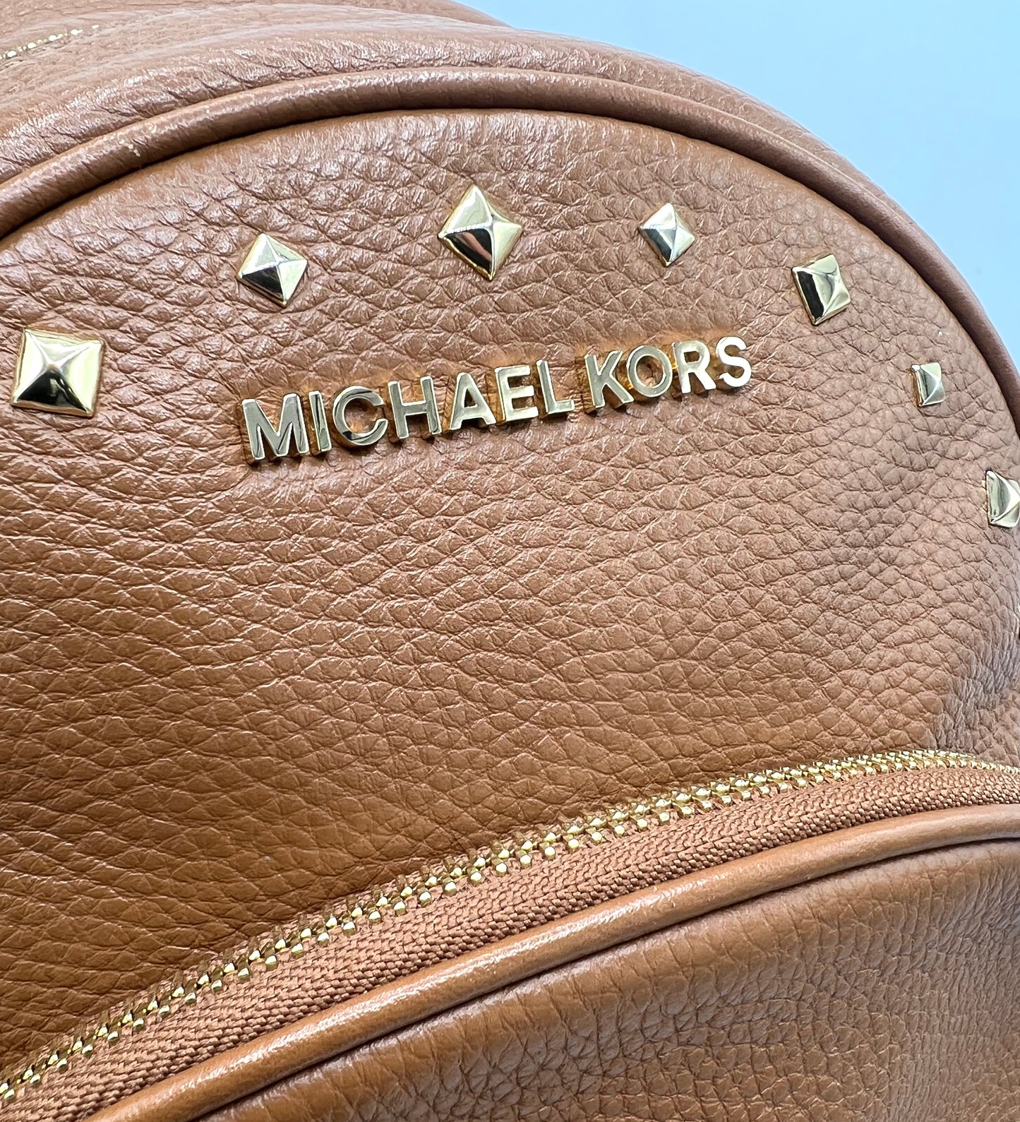 Michael Kors Abbey Medium Studded Backpack