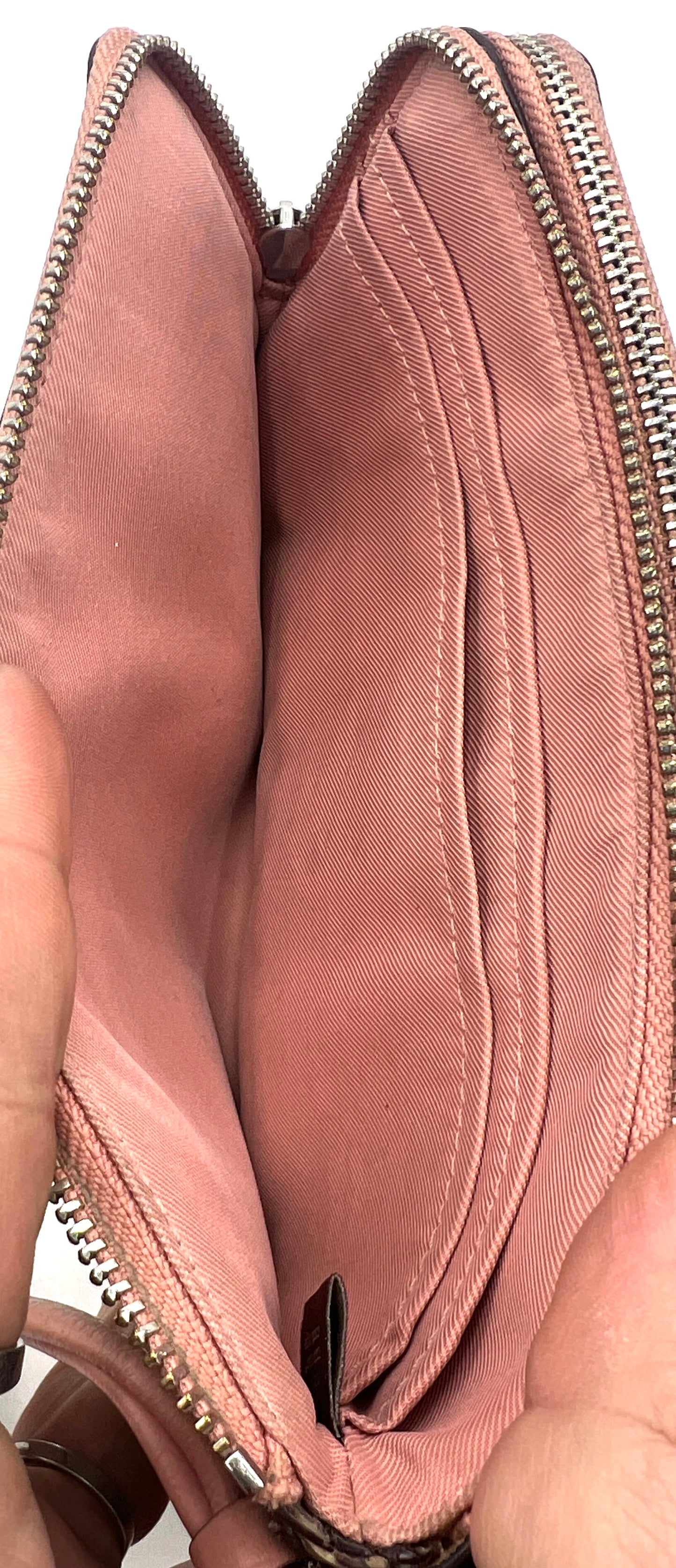 Coach Double Zip Wristlet