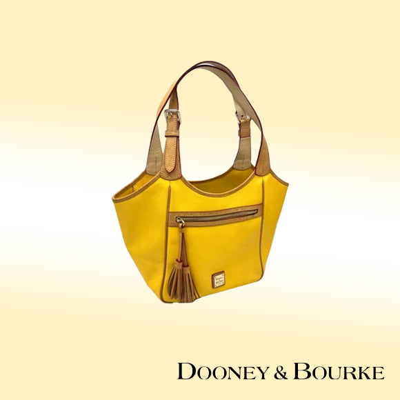 Dooney & Bourke Maddie Shoulder Bag with Tassel – Yellow