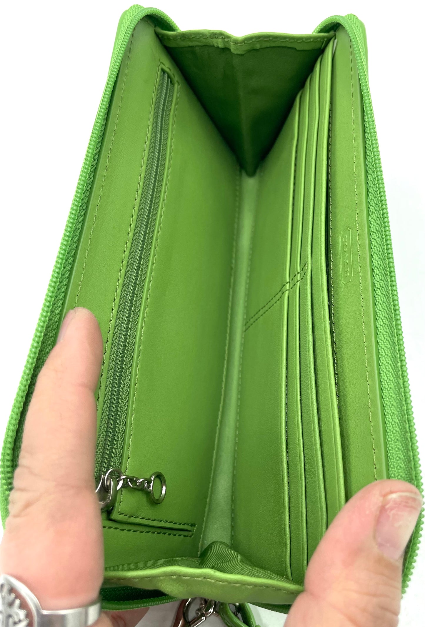 Coach Mini CC Zip Around Wallet