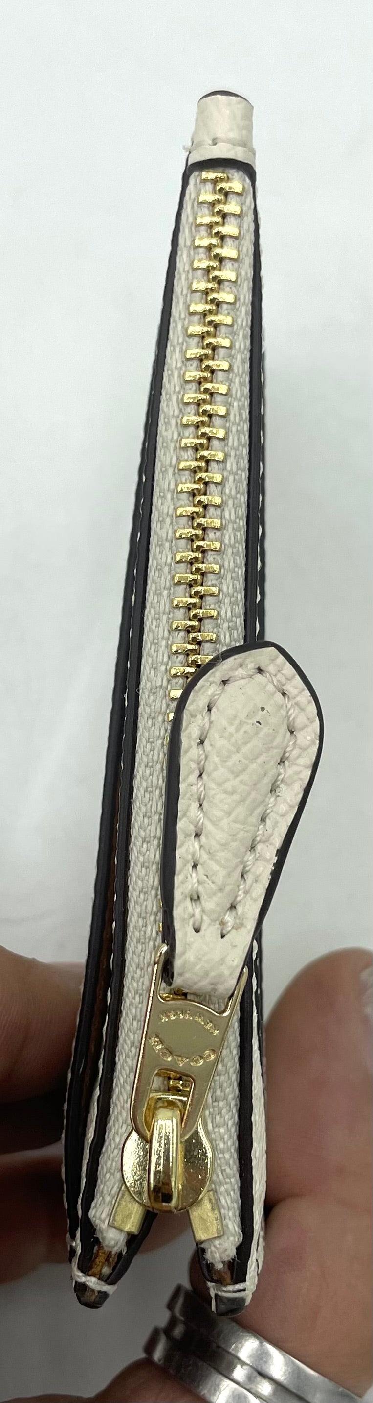 Coach Mini Skinny ID Case - Suede Interior