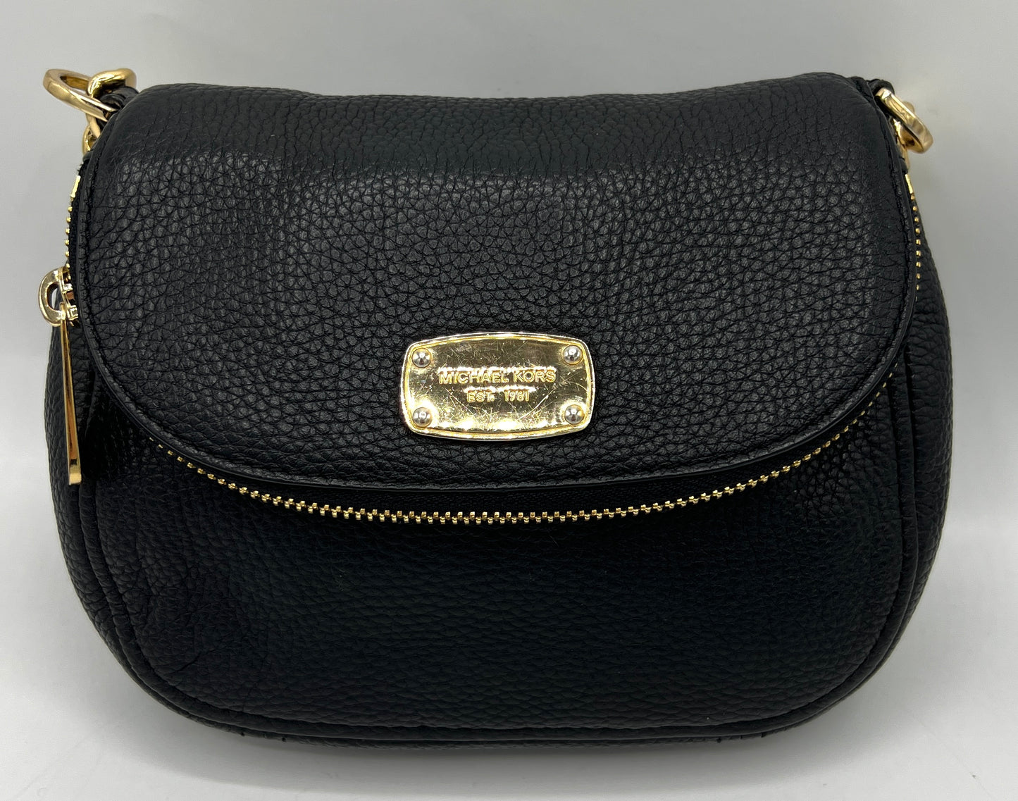Michael Kors Bedford Leather Flap Crossbody