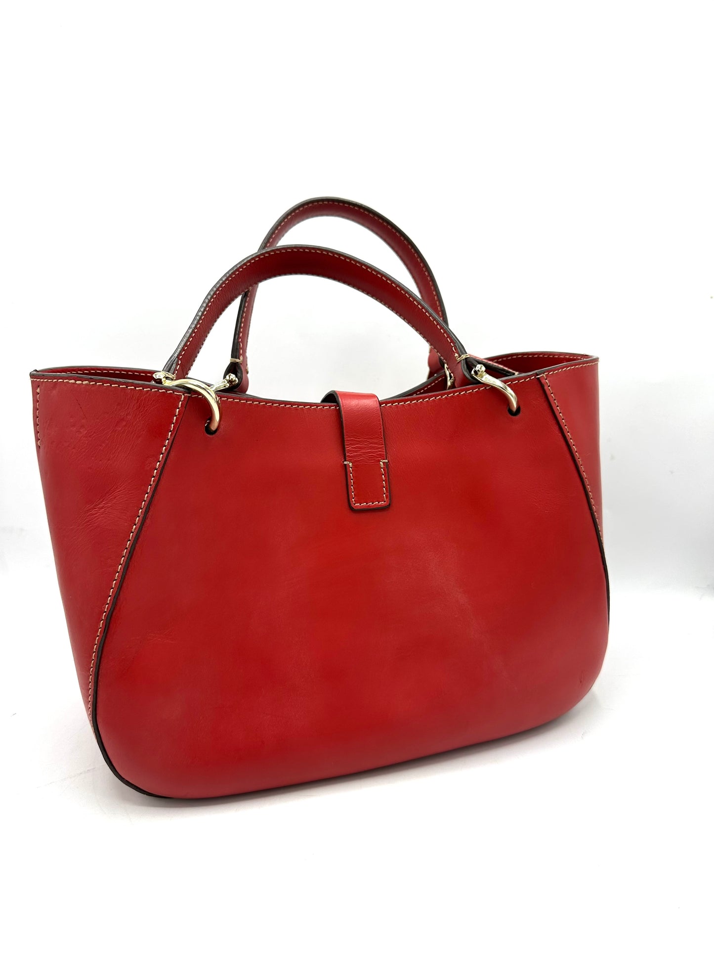 Dooney & Bourke Alto Small Camilla – Red Smooth Leather