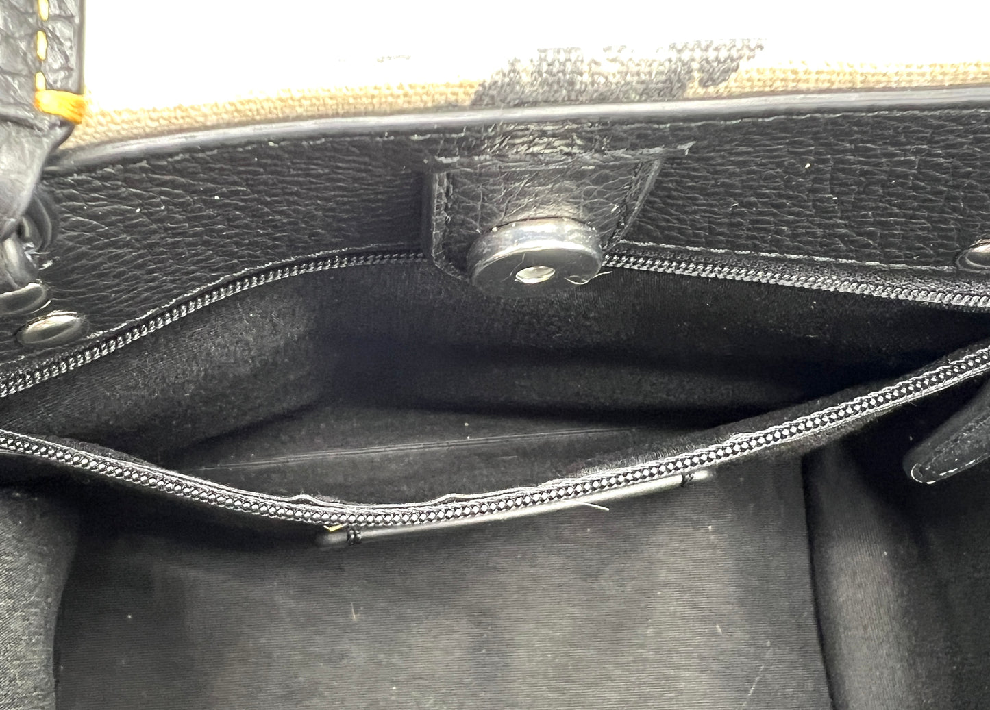 Coach Dempsey Tote 22 with Houndstooth Print