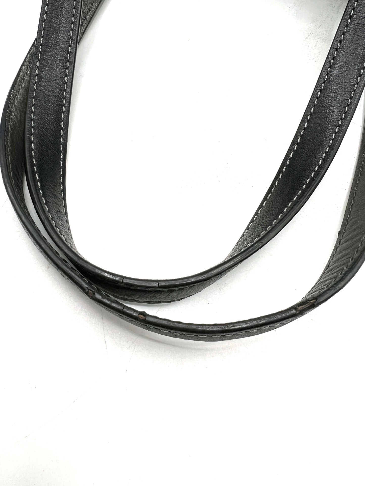 Coach Signature Satchel – Black with Gold-Tone Hardware