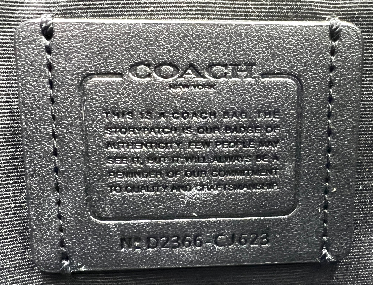 Coach Dempsey Tote 22 with Houndstooth Print