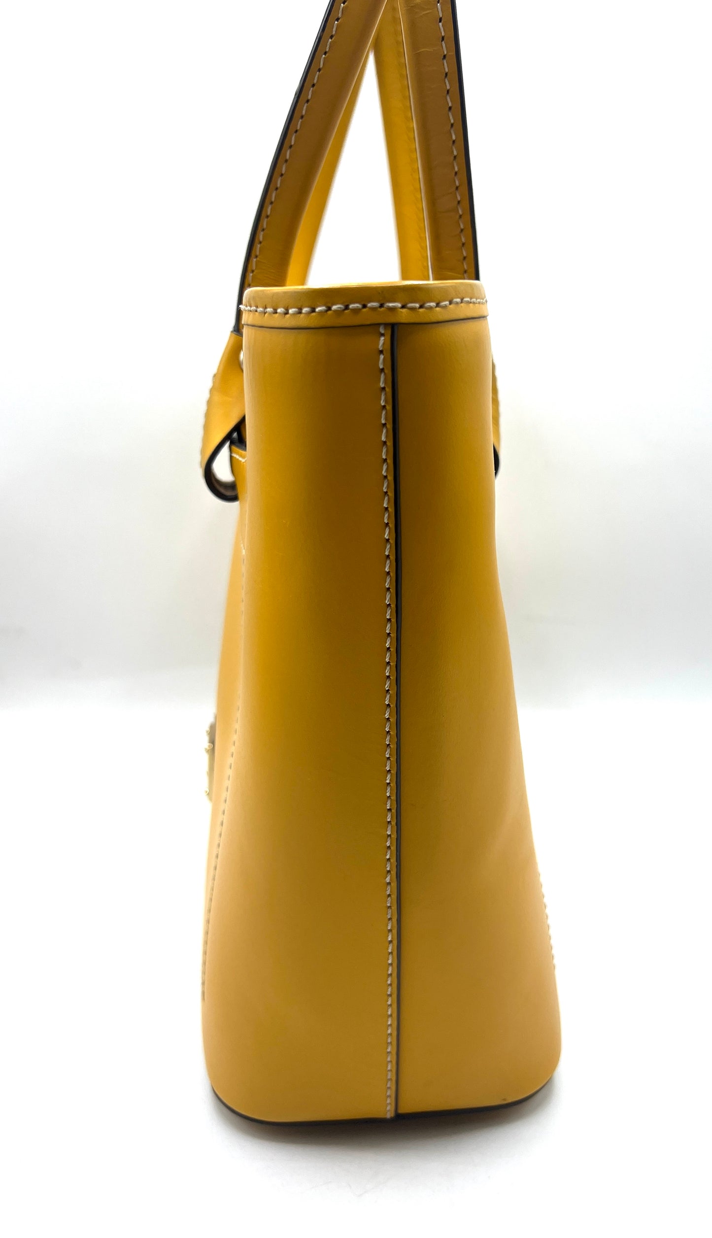 Dooney & Bourke Beacon Slip Tote – Dandelion Mustard Leather