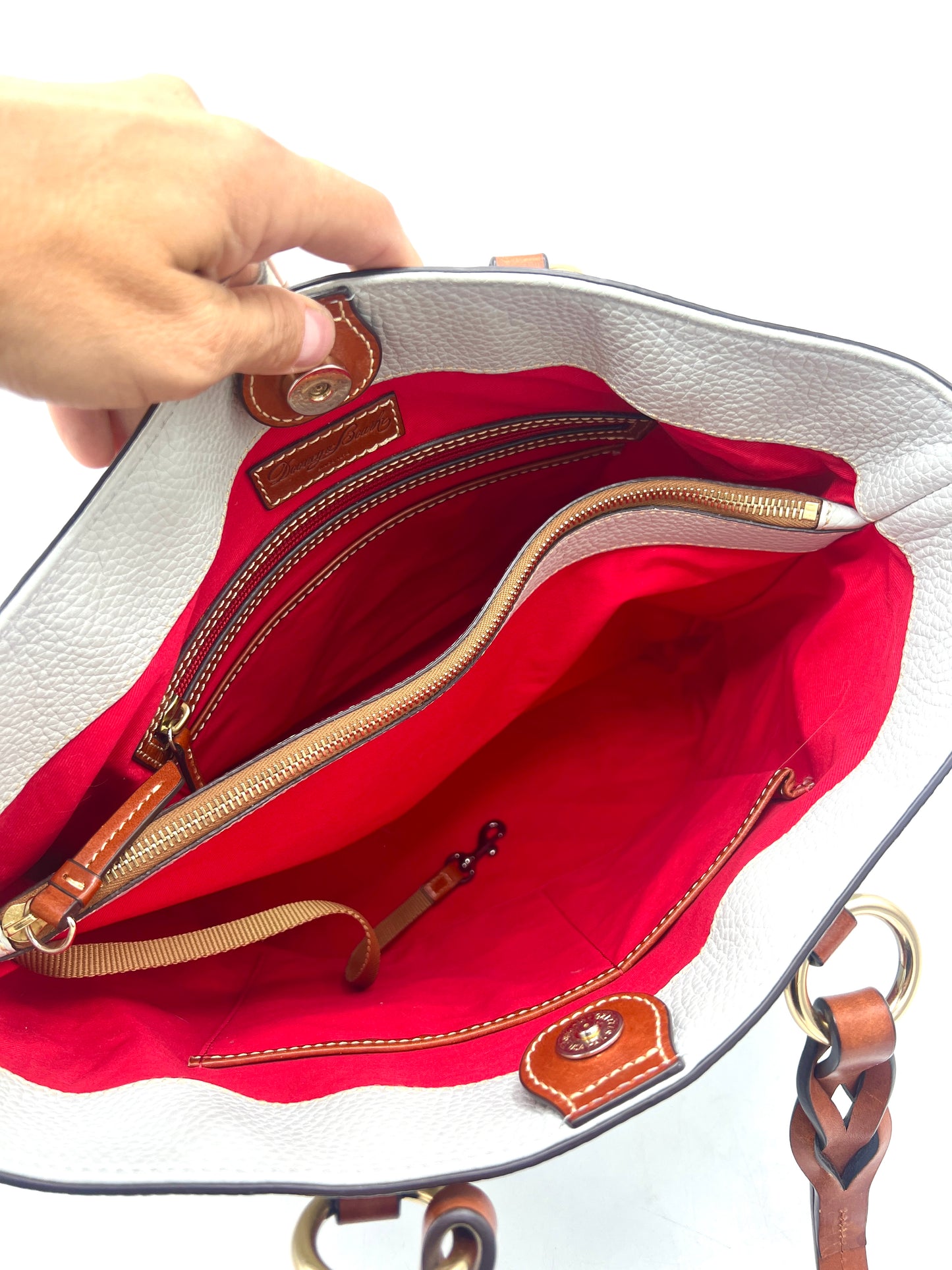 Dooney & Bourke Pebble Grain Tammy Tote – Glacier Blue *Clearance Rack*