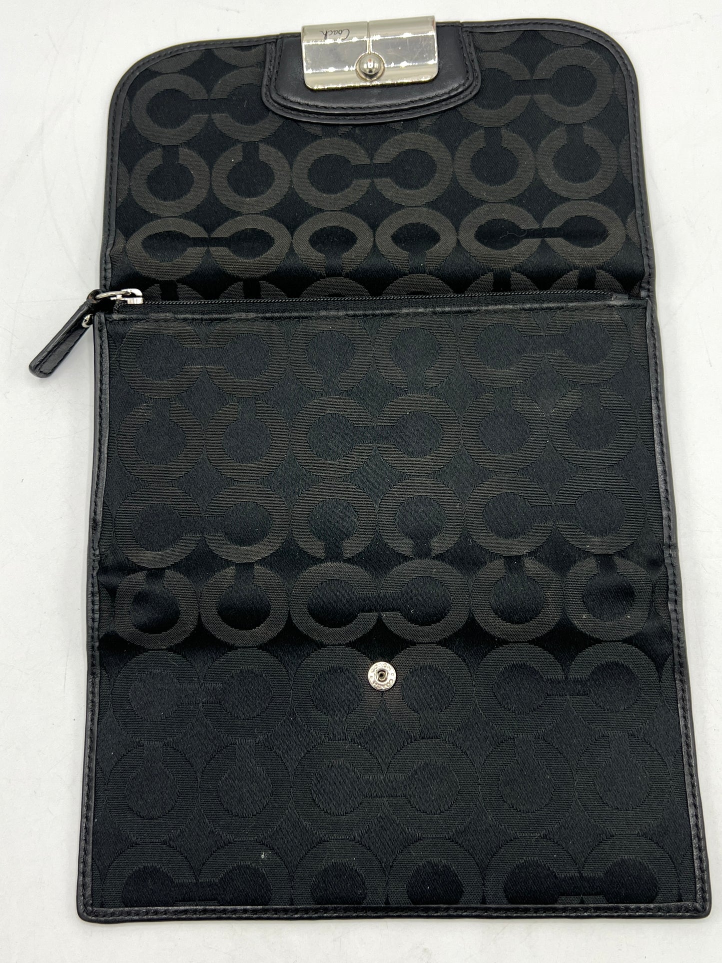 Coach Kristen Op Art Envelope Wallet