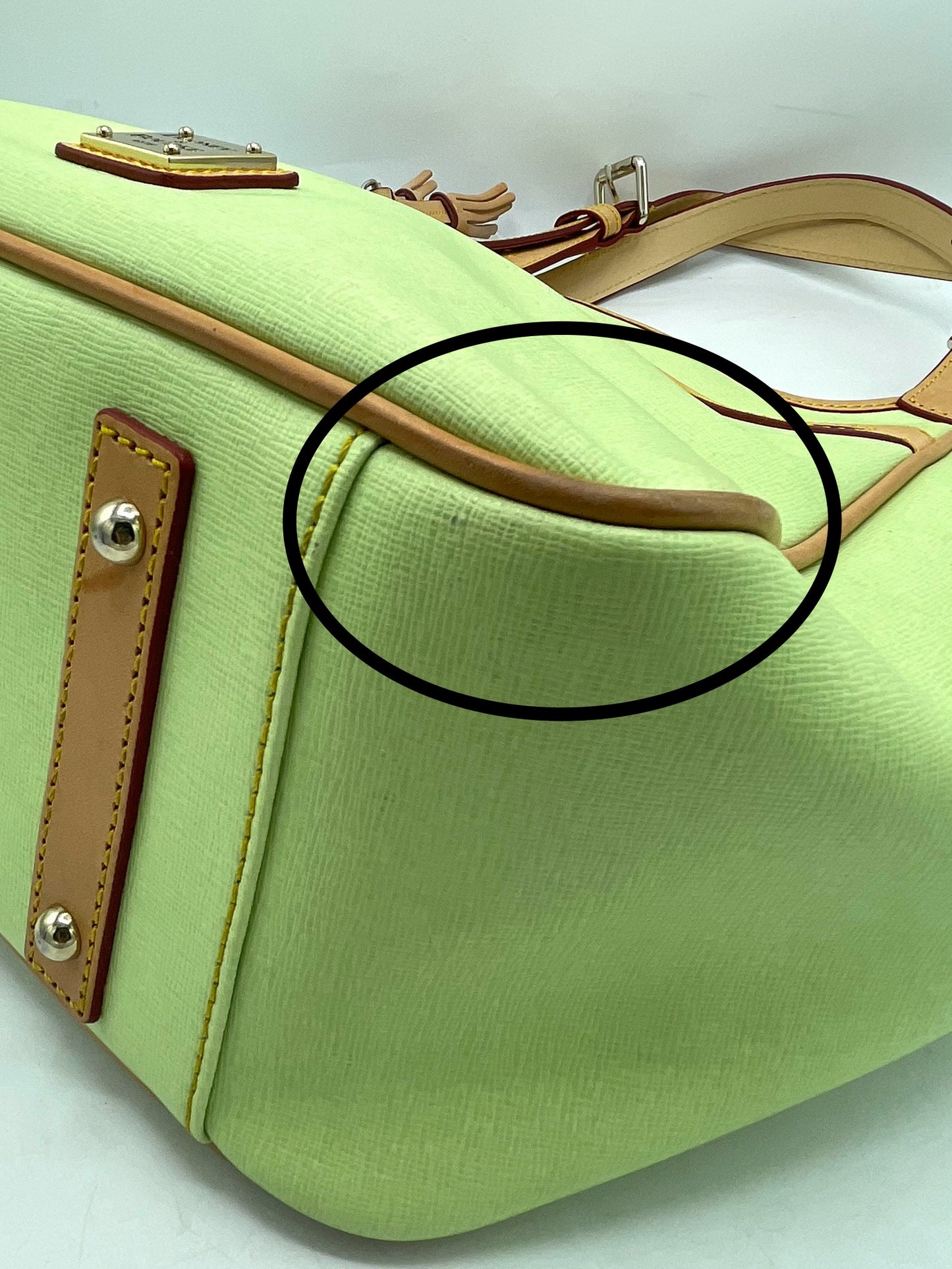 Dooney & Bourke Maddie Tote – Saffiano Leather in Bright Green