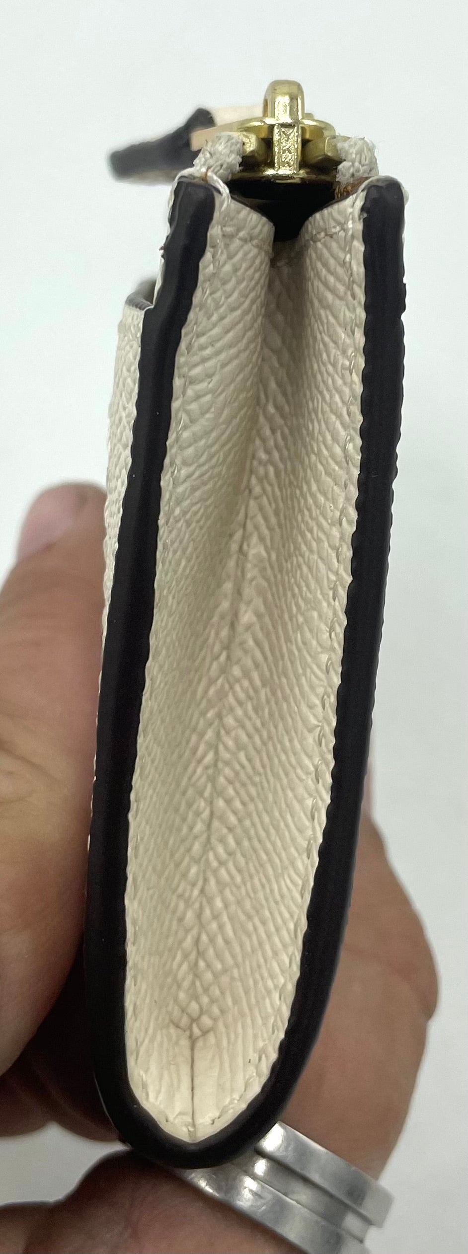Coach Mini Skinny ID Case - Suede Interior