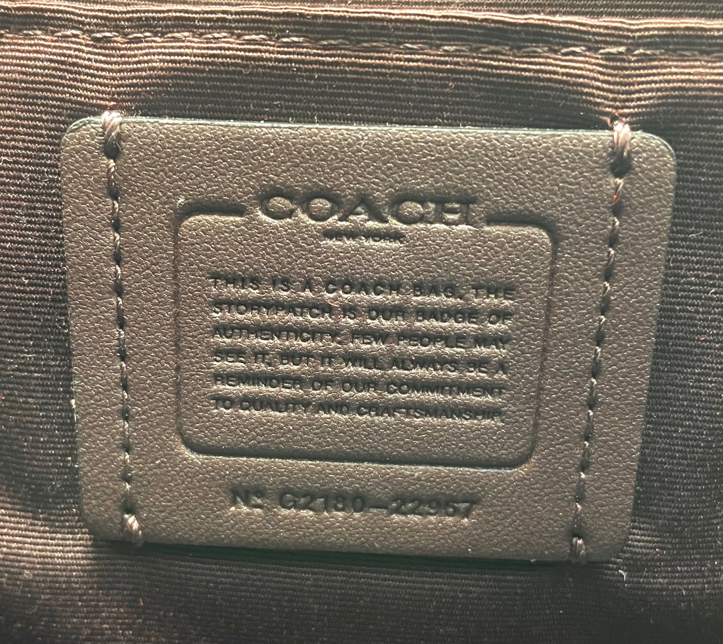 Coach Mini City Tote