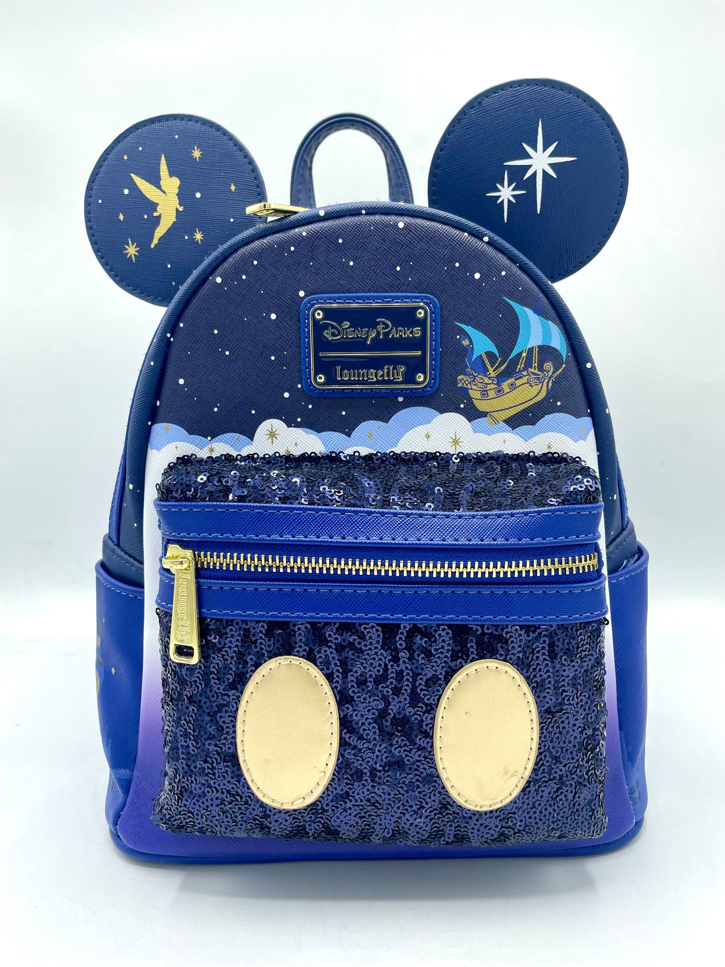Loungefly Peter Pans flight mini backpack. Main attraction series 6/12