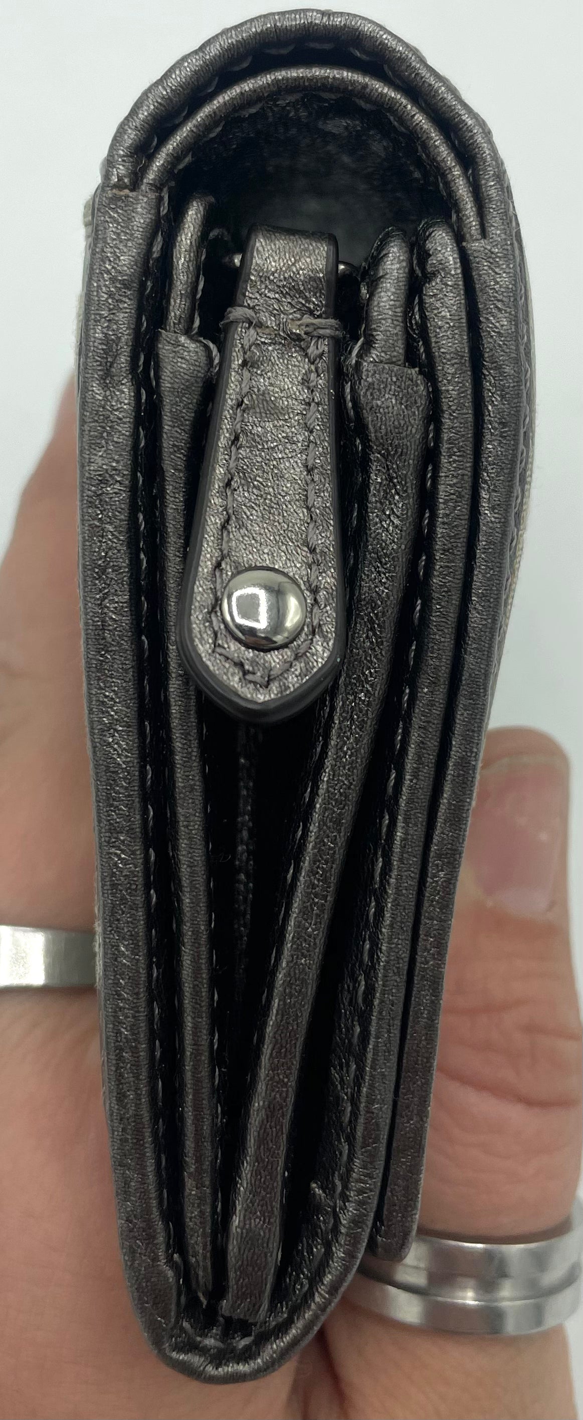 Coach Signature Carriage Bifold Wallet