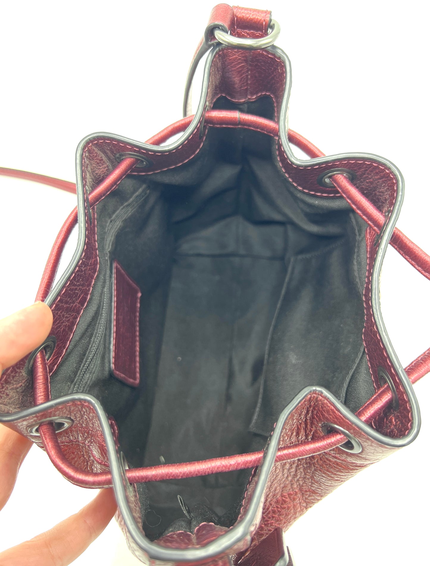 Coach Baby Mickey Drawstring Bucket Bag