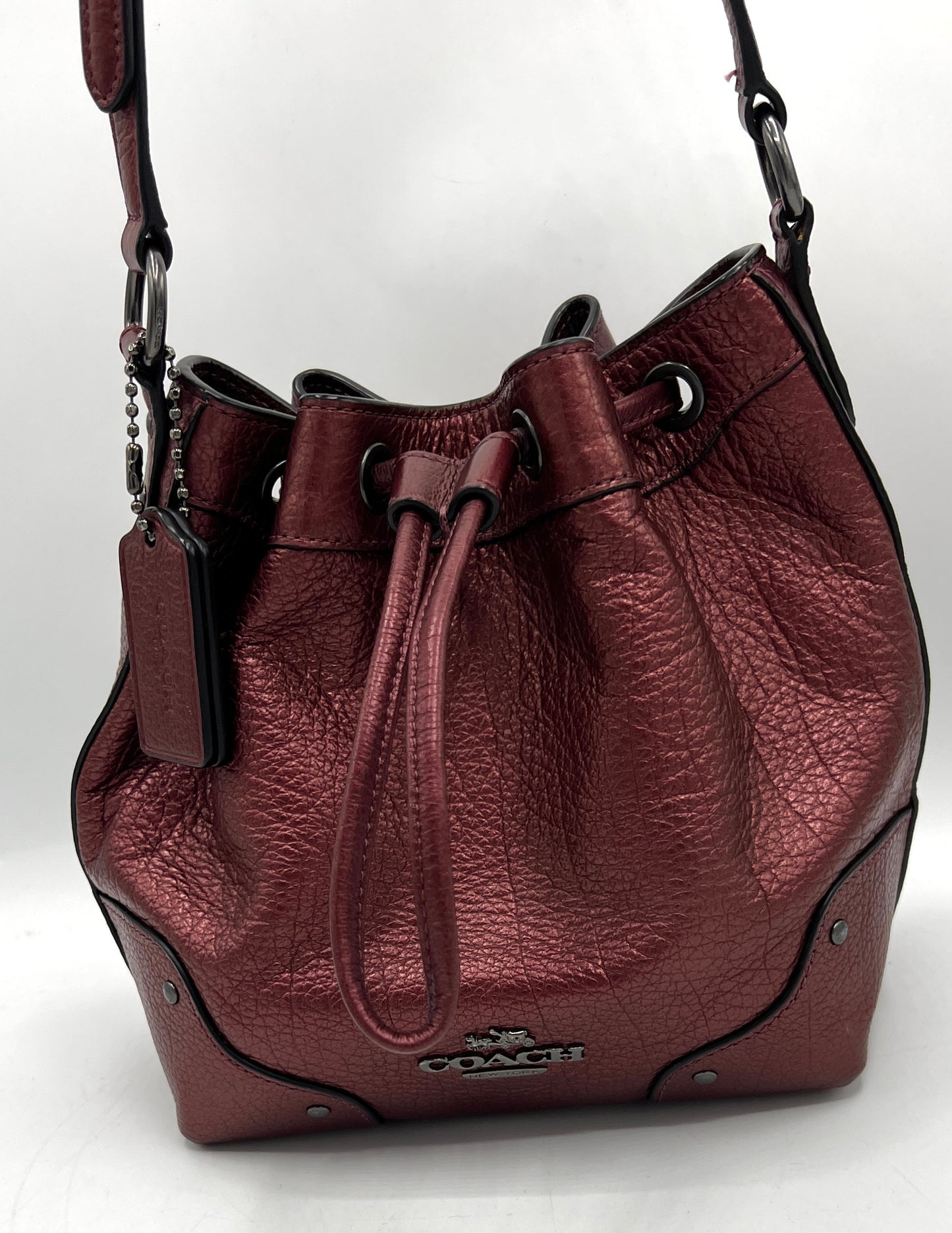 Coach Baby Mickey Drawstring Bucket Bag