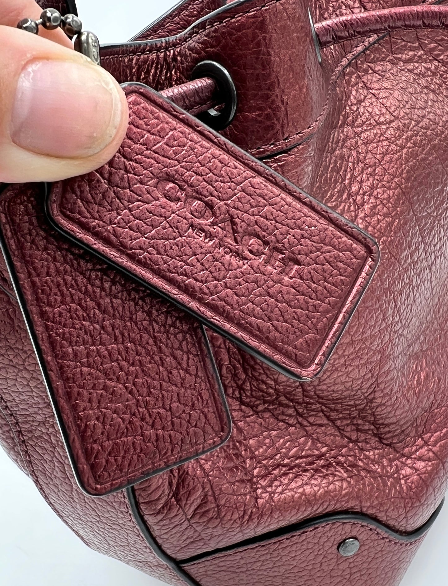 Coach Baby Mickey Drawstring Bucket Bag
