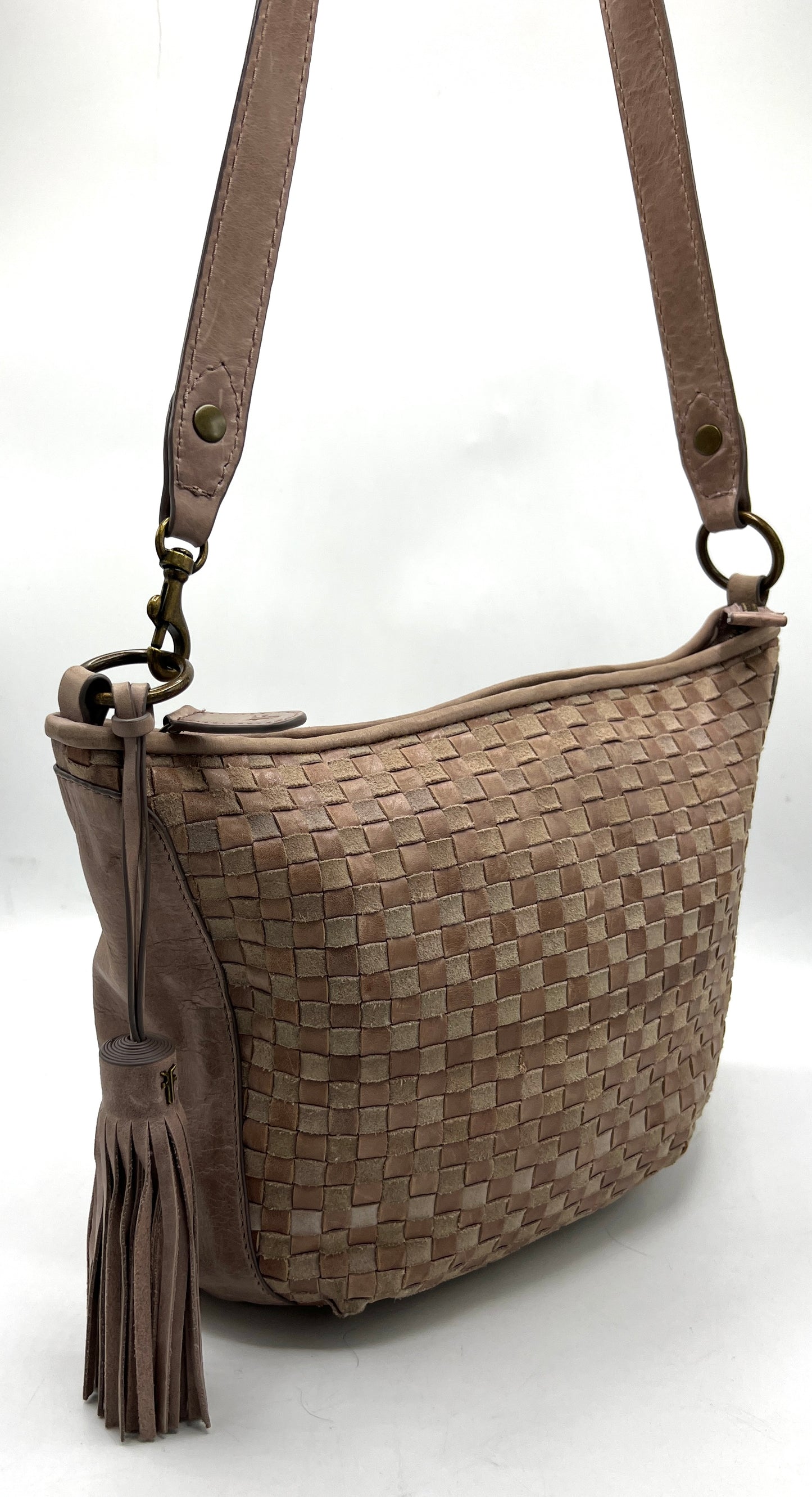 Frye Oriana Woven Hobo