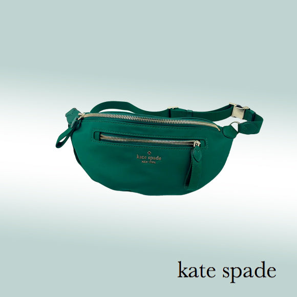 Kate Spade Chelsea Nylon Belt Bag Fanny Pack - Deep Jade