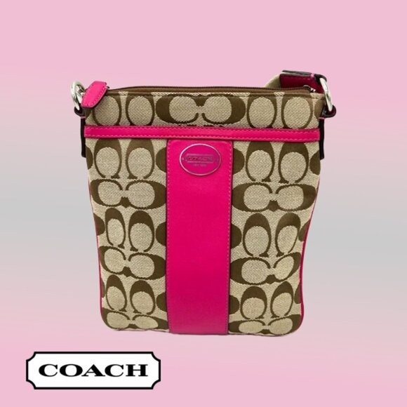 Coach Signature Swingback Crossbody