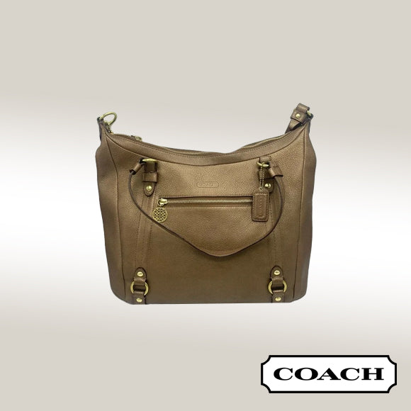 Coach Alexandra Leather Convertible Hobo