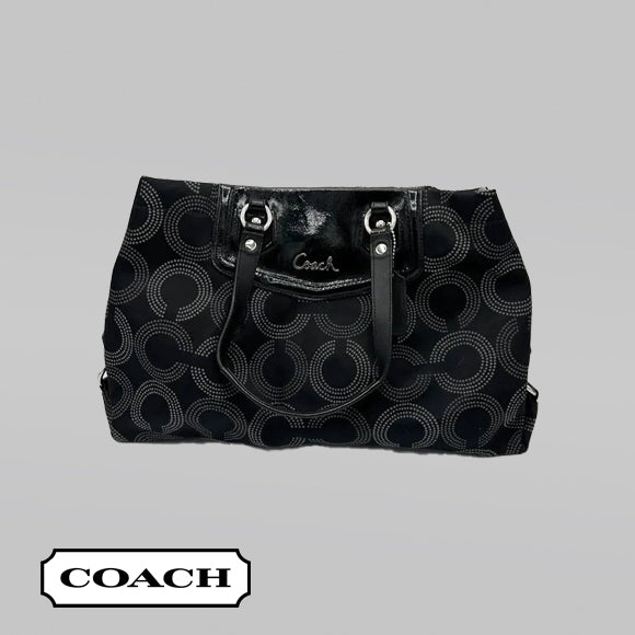Coach Ashley Op Art Satchel