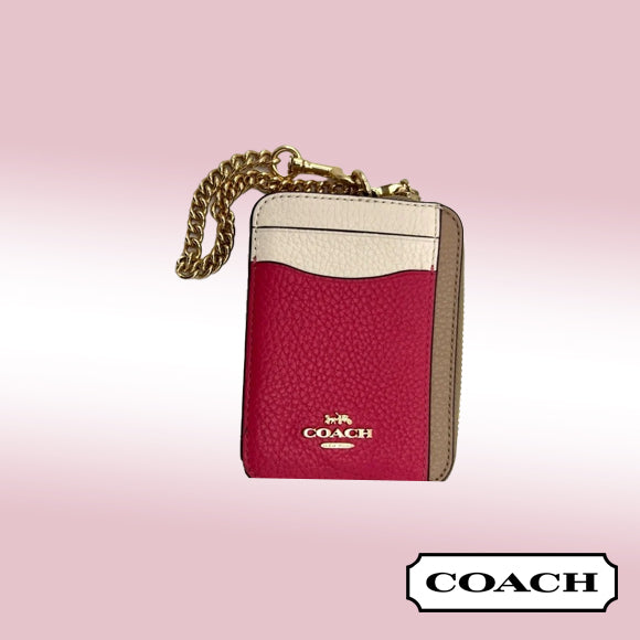 Coach Zip Card Case