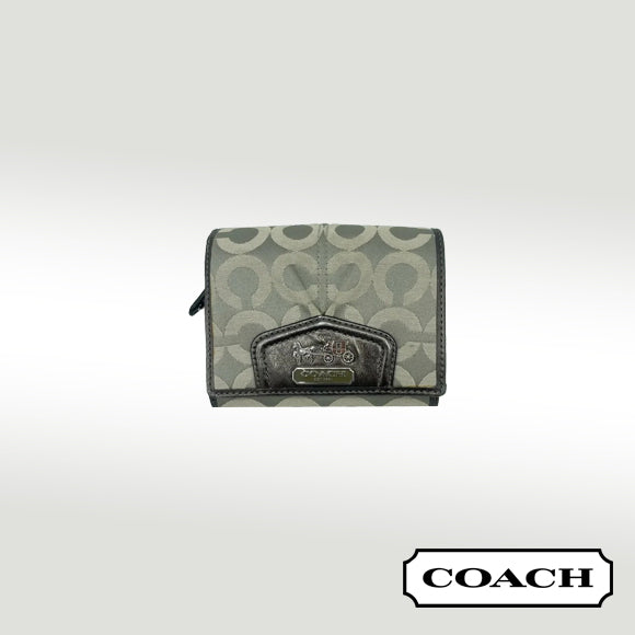 Coach Signature Carriage Bifold Wallet