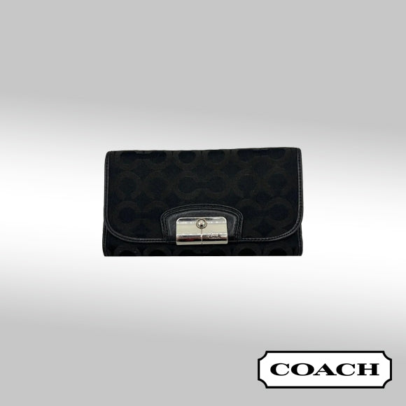 Coach Kristen Op Art Envelope Wallet