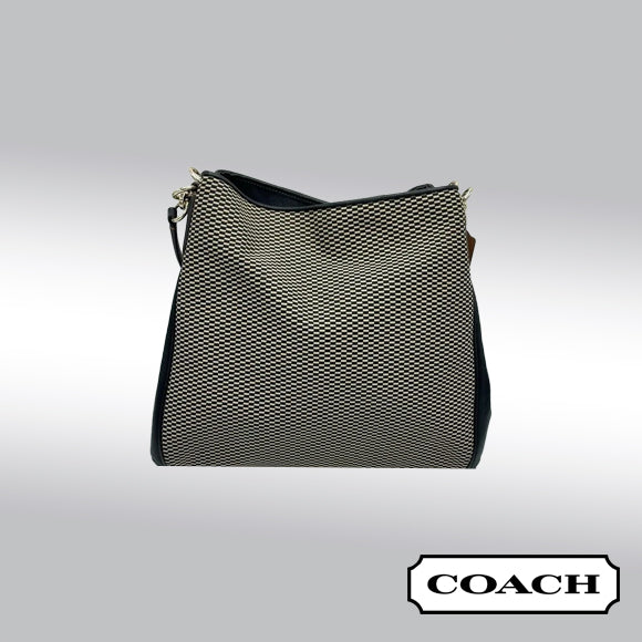 Coach Phoebe Exploded Reps Jacquard Print Shoulder Bag