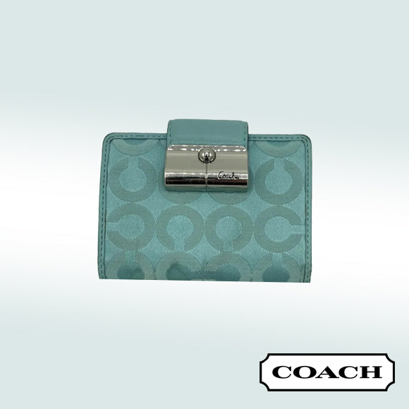 Coach Signature C Bifold Wallet