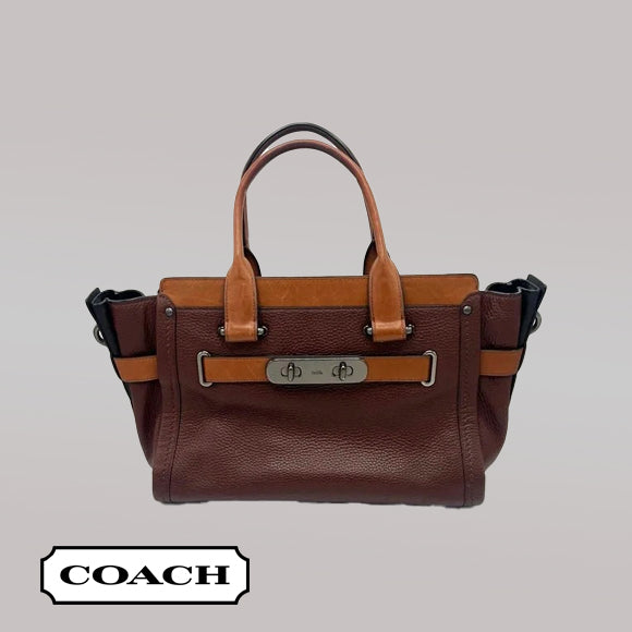Coach Swagger in Color Block