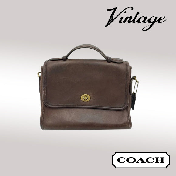Vintage Coach Court Top Handle Crossbody
