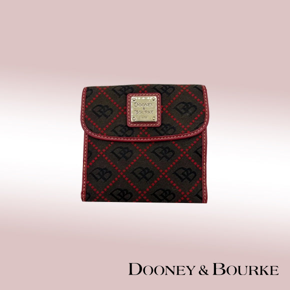 Dooney & Bourke Signature Card Wallet