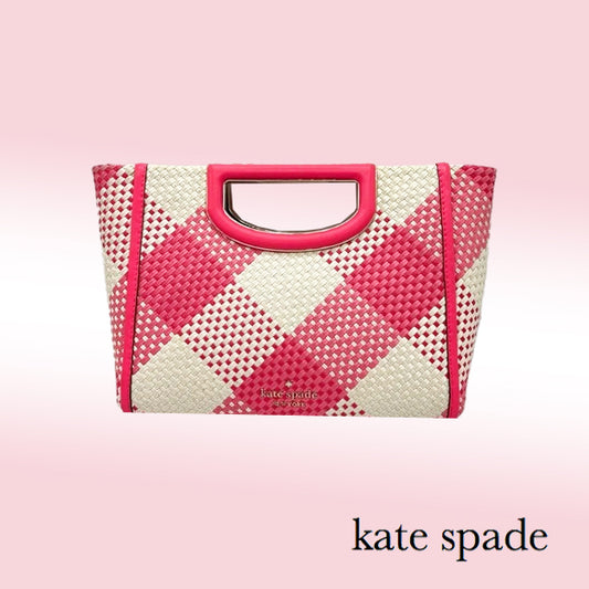 Kate Spade Alexia Gingham Crossbody Clutch