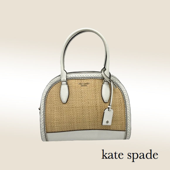 Kate Spade Reily Straw Dome Satchel