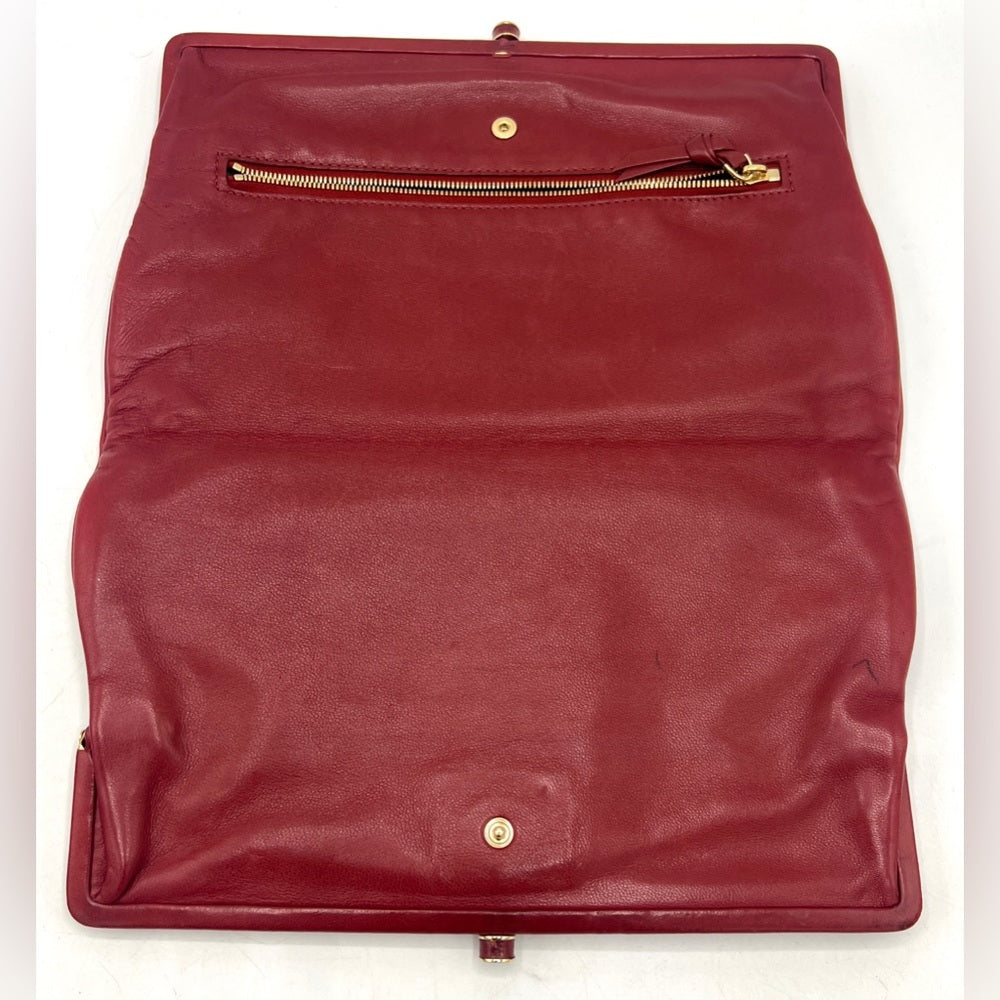 Bottega Veneta Fold Over Clutch